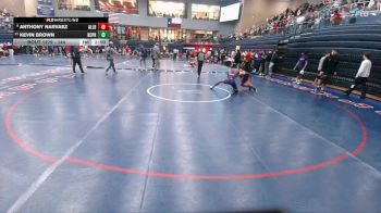 144 lbs Cons. Round 5 - Kevin Brown, Kansas City-Piper HS vs Anthony Narvaez, Allen Blue