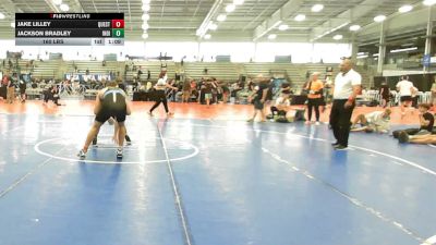 160 lbs Rr Rnd 3 - Jake Lilley, Quest School Of Wrestling Gold - HSB vs Jackson Bradley, Indiana Outlaws Black - HSB