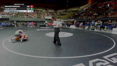 126 lbs Round Of 32 - Brayden Mendoza, Central vs Caleb Chacon, Clovis