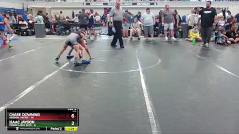 68 lbs Round 4 (6 Team) - Chase Downing, Georgia United vs Isaac Jayson, Finger Lakes Elite