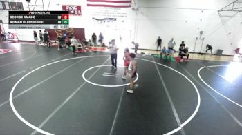 113 lbs Cons. Round 2 - George Amado, 951 WC vs Neiman Ollendorff, Pounders WC