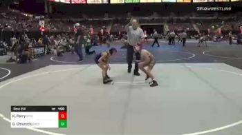 57 lbs Round Of 16 - Kyler Parry, Spokane Wrestling vs Grigori Chiurcciu, Sacramento Wrestling Bears