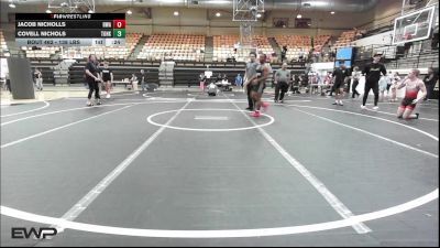 138 lbs 2nd Place - Jacob Nicholls, HURRICANE WRESTLING ACADEMY vs Covell Nichols, Team Of Hard Knox