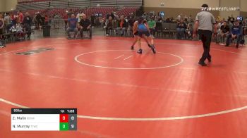 Prelims - Zachary Malin, Badgerway White (WI) vs Noah Murray, Trojan WC (NC)