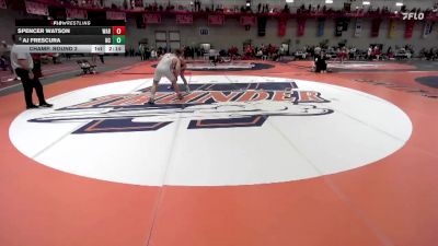 197 lbs Champ. Round 2 - Aj Frescura, North Central vs Spencer Watson, Wabash