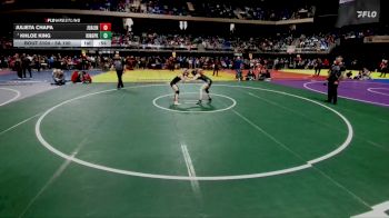 5A 100 lbs Cons. Round 1 - Khloe King, Humble Kingwood Park vs Julieta Chapa, La Joya Juarez-Lincoln