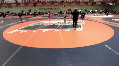 117 A 5th Place Match - Libby Roberts, Unattached vs Sereena Baca, Quincy