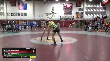 170 lbs Cons. Round 4 - Dylan Tondreau, SLAM B vs Daniel Serrano, SLAM Academy