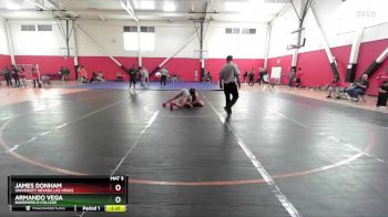 165 lbs Cons. Round 3 - Armando Vega, Bakersfield College vs James Donham, University Nevada Las Vegas