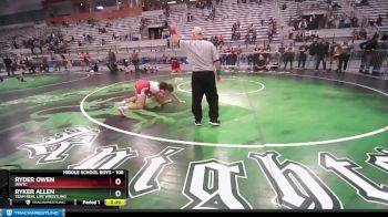 106 lbs 5th Place Match - Ryker Allen, Team Real Life Wrestling vs Ryder Owen, INWTC