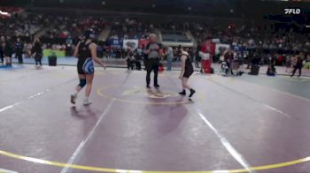125 lbs Cons. Round 2 - Jaeda Lozano, Hillsboro vs Sierra Temple, Elko