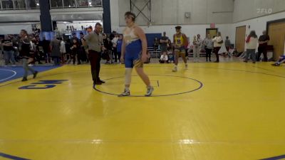 250 lbs Quarterfinal - Khalil Ellerbee, Central Valley vs Caleb Anderson, Canon-McMillan