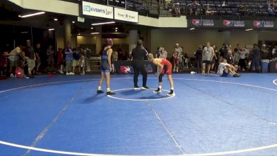 92 lbs Cons. Sub-semis - Jack Gravitt, Open Mats Wrestling Club vs Hudson Juarez, Michigan Premier WC