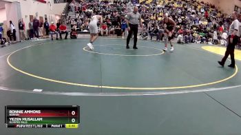 120 lbs 5th Place Match - Ronnie Ammons, NORTON vs Yezen Musallam, OLMSTED FALLS