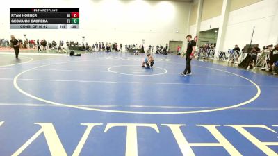 126 lbs Consi Of 16 #2 - Ryan Horner, NJ vs Geovanni Cabrera, TX