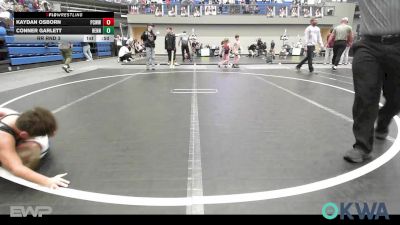 83 lbs Rr Rnd 3 - Kaydan Osborn, Ponca City Wildcat Wrestling vs Conner Garlett, Hennessey Takedown Club