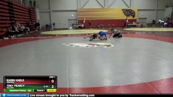 133 lbs Cons. Semi - Trey Pearcy, Millikin vs Kanin Hable, Simpson