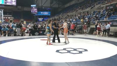 140 lbs Cons. Sub-quarters - Clover Williams, Oklahoma vs Karis Butler, Washington