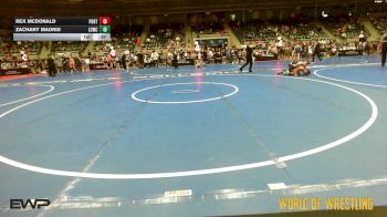 96 lbs Consi Of 4 - Rex McDonald, Port City Wrestling vs Zachary Madrid, Lincoln Christian