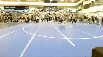 138 lbs Cons. Round 6 - Josh Bingham, Ridgeline vs Colby Tennant, West Field