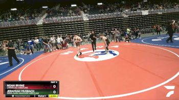 132 lbs Semifinal - Jeramiah Musbach, Green River Grapplers Wrestling vs Noah Irvine, Lander USA Wrestling