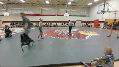 115 lbs Round 5 - Tucker McDonald, Powell Middle School vs Tobyn Shakespeare, Lander Middle School