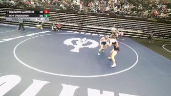 4A 145 lbs Champ. Round 1 - Taya Crookston, Ridgeline vs Charlotte Lawrence, Uintah