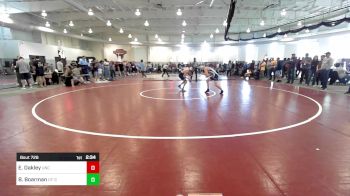 133 lbs Semifinal - Ethan Oakley, North Carolina vs Blake Boarman, Tennessee-Chattanooga