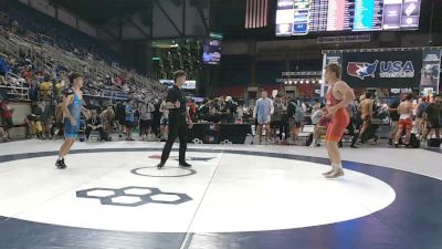 175 lbs Champ. Rd Of 32 - Tyde Nelsen, Iowa vs Arel Francke, California