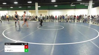 182 lbs Round Of 64 - Spencer Fine, RI vs Jacob Wright, VA