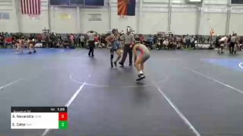 109 lbs Prelims - Alexzander Navarette, Thorobred vs Elijah Cater, Mat Demon WC