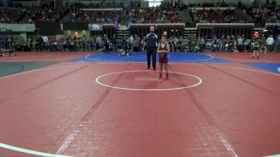 70 lbs Cons. Round 2 - Owen Yuhas, North Montana Wrestling Club vs Theo Lewellen, Kalispell Wrestling Club