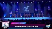 Diamonds All Stars - Black [2025 Day 1] 2025 CHEERSPORT: Friday Night Live