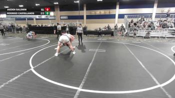 165 lbs Consi Of 8 #2 - Jaeden Baldwin, Vills Bros WC vs Rodrigo Castellanos, LV Bears WC