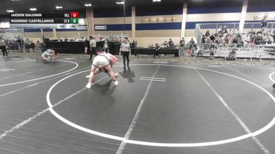 165 lbs Consi Of 8 #2 - Jaeden Baldwin, Vills Bros WC vs Rodrigo Castellanos, LV Bears WC