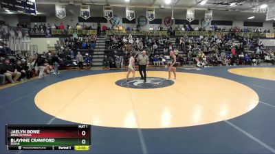 126 lbs Quarterfinal - Blaynne Crawford, Edgar vs Jaelyn Bowe, Regis/Altoona