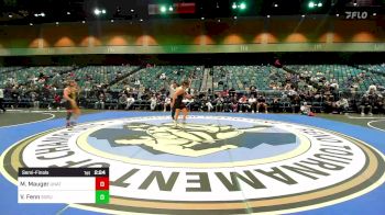 125 lbs Semifinal - Mack Mauger, UNATT-Missouri vs Vonn Fenn, Southern Oregon