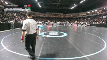 5A 132 lbs Quarterfinal - Nathaniel Lujan, Roswell vs Matthew Mascarenas, Cleveland