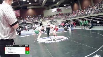 Quarterfinal - Tyler Gubler, Snow Canyon vs Jayson Ziegler, Cedar City