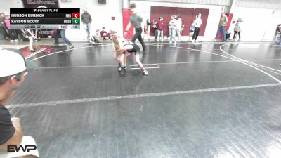 67-75 lbs Consi Of 4 - Hudson Burdick, Perry Wrestling Academy vs Kayson Scott, Woodward Youth Wrestling