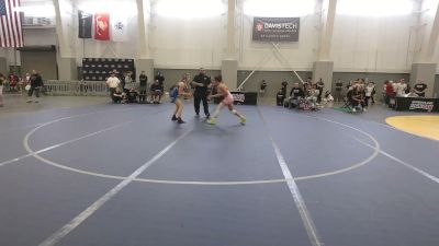 105-110 lbs Champ. Rd Of 16 - Riley Meyer, Diamondville Wrestling Club vs Billi Readinger, No Mercy