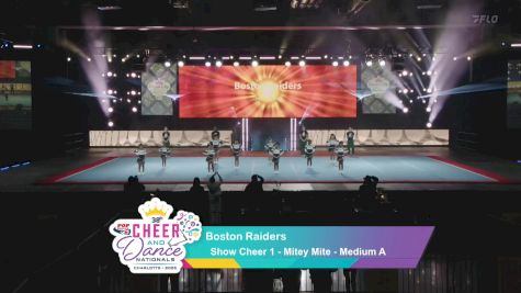 Boston Raiders [2025 Show Cheer 1 - Mitey Mite - Medium A] 2025 Pop Warner National Cheer & Dance Championship