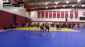 149 lbs Cons. Round 2 - Gianluca Munoz, Arizona Christian vs Karsen Kosier, Arizona Christian