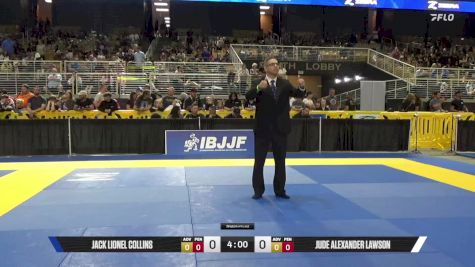 Jack Lionel Collins vs Jude Alexander Lawson 2025 Pan Kids Jiu-Jitsu IBJJF Championship