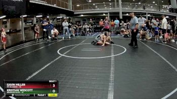 76 lbs Semis (4 Team) - Kristian Wescott, Brawler Elite vs Gavin Miller, PA Alliance