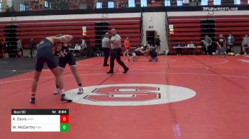 157 lbs Prelims - Adam Davis, Navy vs Wyatt McCarthy, Rider