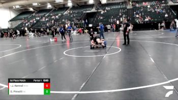 144 lbs 1st Place Match - Jace Kennel, Midwest Destroyers Wrestling vs Gavin Prewitt, NC