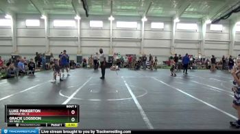 44 lbs Round 3 (3 Team) - Gracie Logsdon, WV Wild vs Luke Pinkerton, Donahue WA