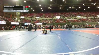 73 lbs Cons. Round 1 - Connor Abel, Worland Wrestling Club vs Everett Shull, Helena Wrestling Club