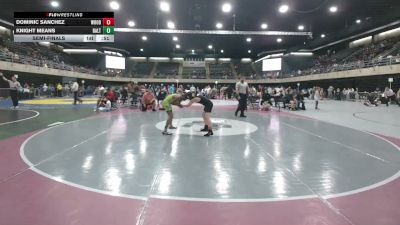 108 lbs Semifinal - Dominic Sanchez, Woodbridge vs Knight Means, Baltimore